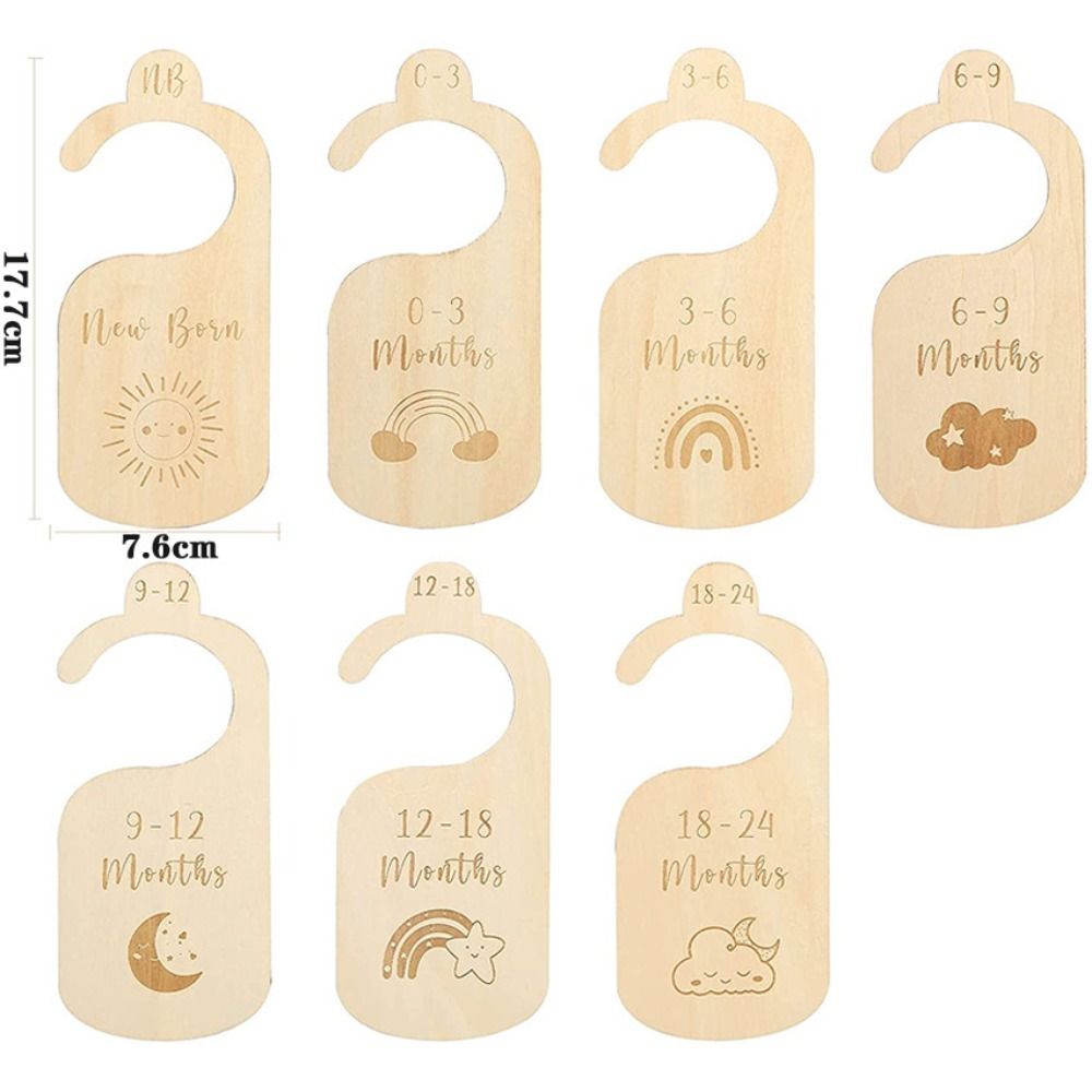 Baby Nursery Wardrobe - 7/8 pièces de séparateurs de placard