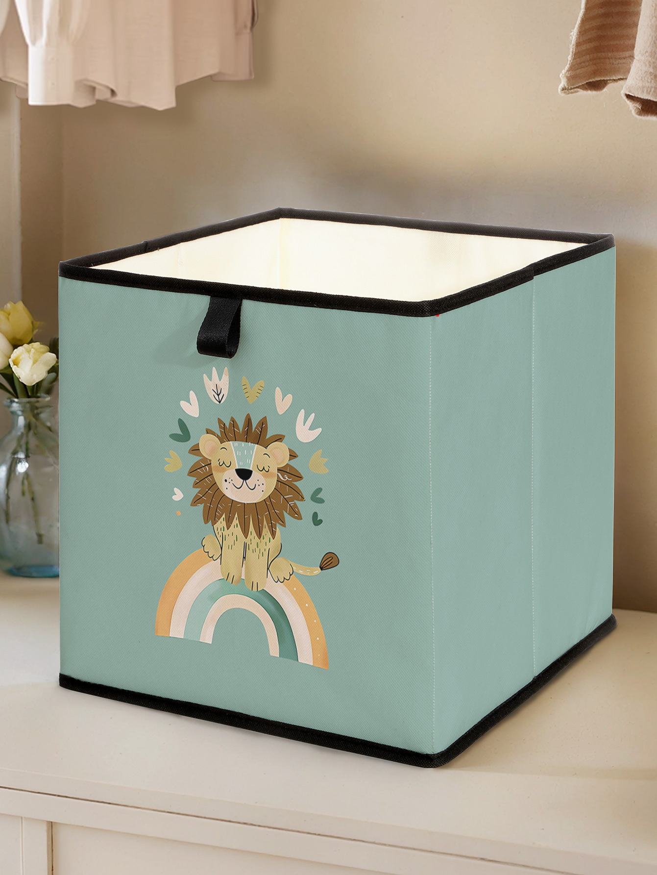 Baby Nursery Wardrobe - Boîte de rangement pliable à imprimé