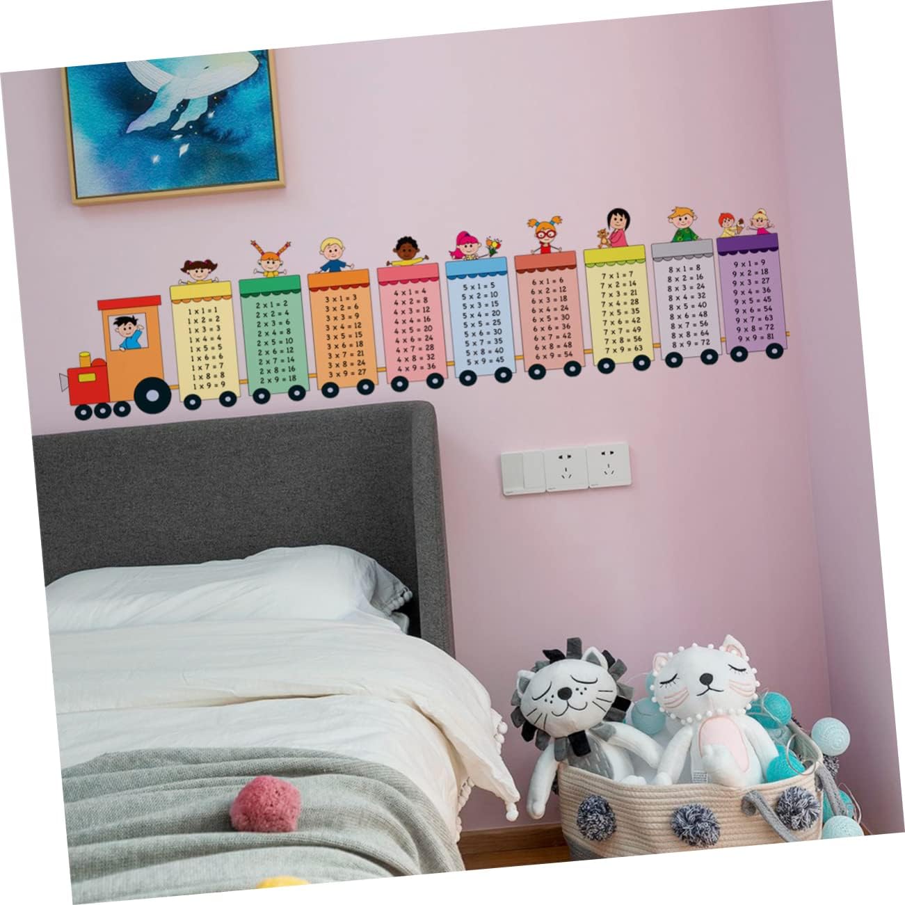 Baby Nursery Equipment - Grand autocollant mural de table de