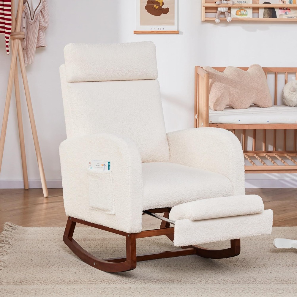 Baby Nursery Glider Chair - Chaise à bascule chaise de pépinière