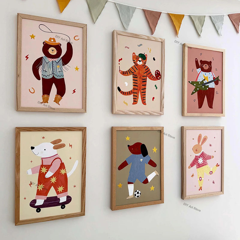 Baby Nursery Wall Art - Tableaux et Affiches Muraux en Toile