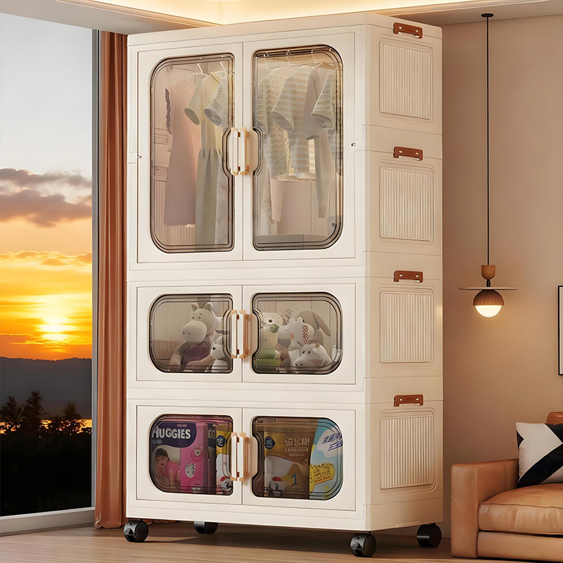 Baby Nursery Wardrobe - Armoire pliable pour bébé sans installation