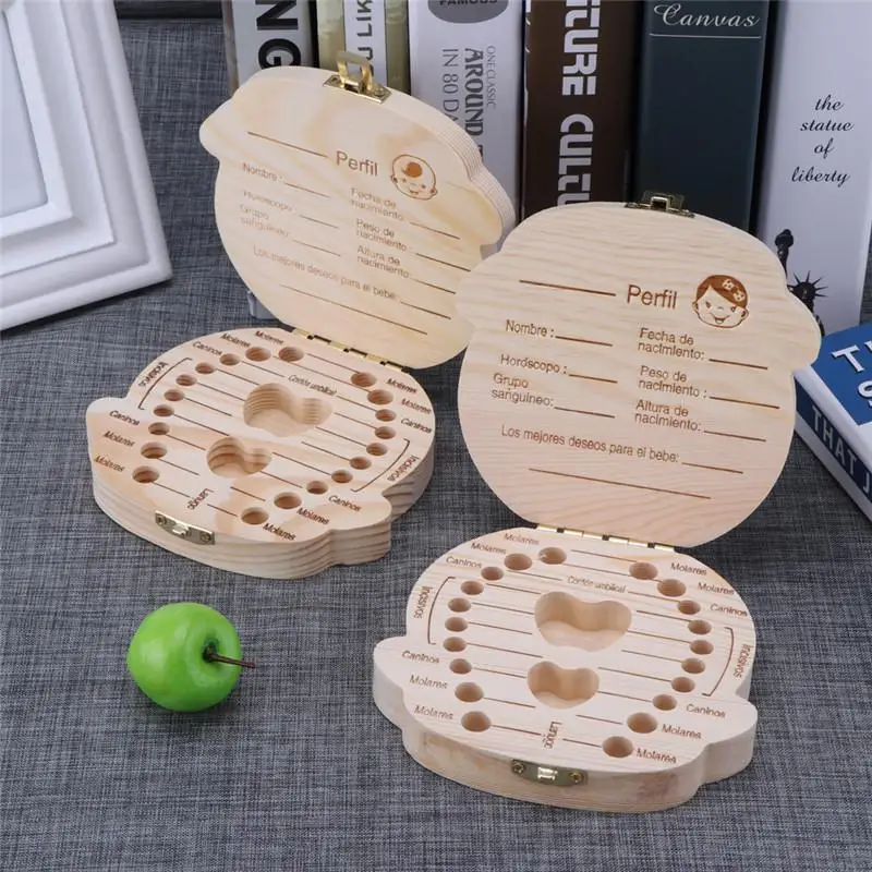 Baby Keepsake Box - Boîte à dents de bébé en