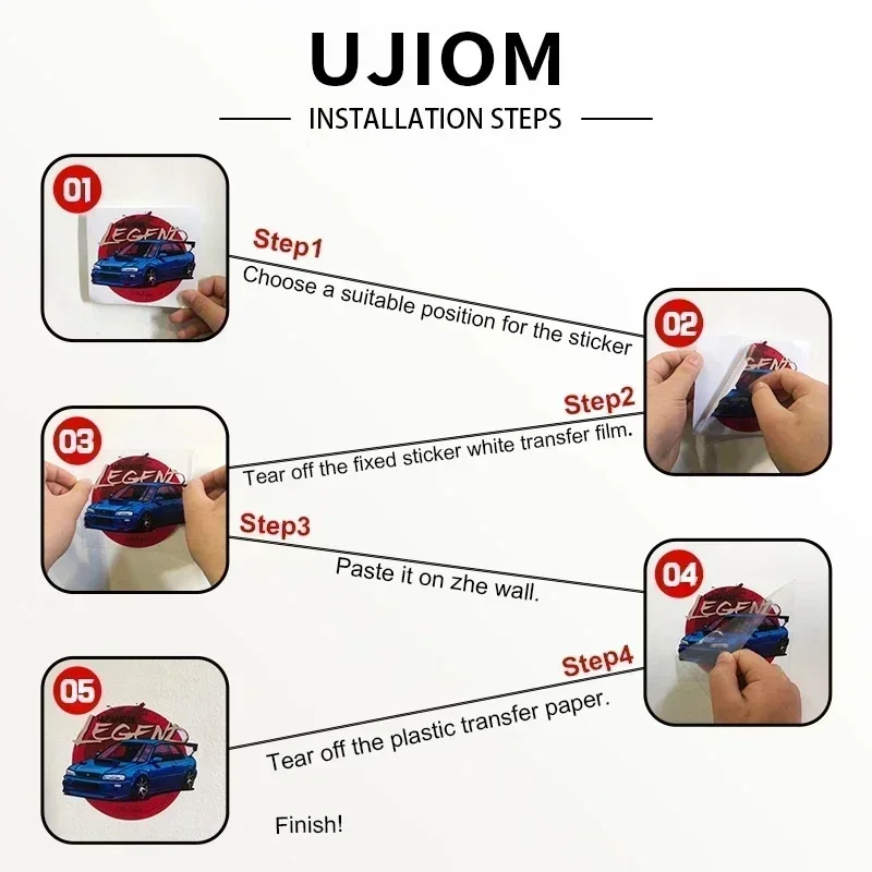 UJIOM mignon Okarun Stickers m - Baby Nursery Wardrobe avis et prix