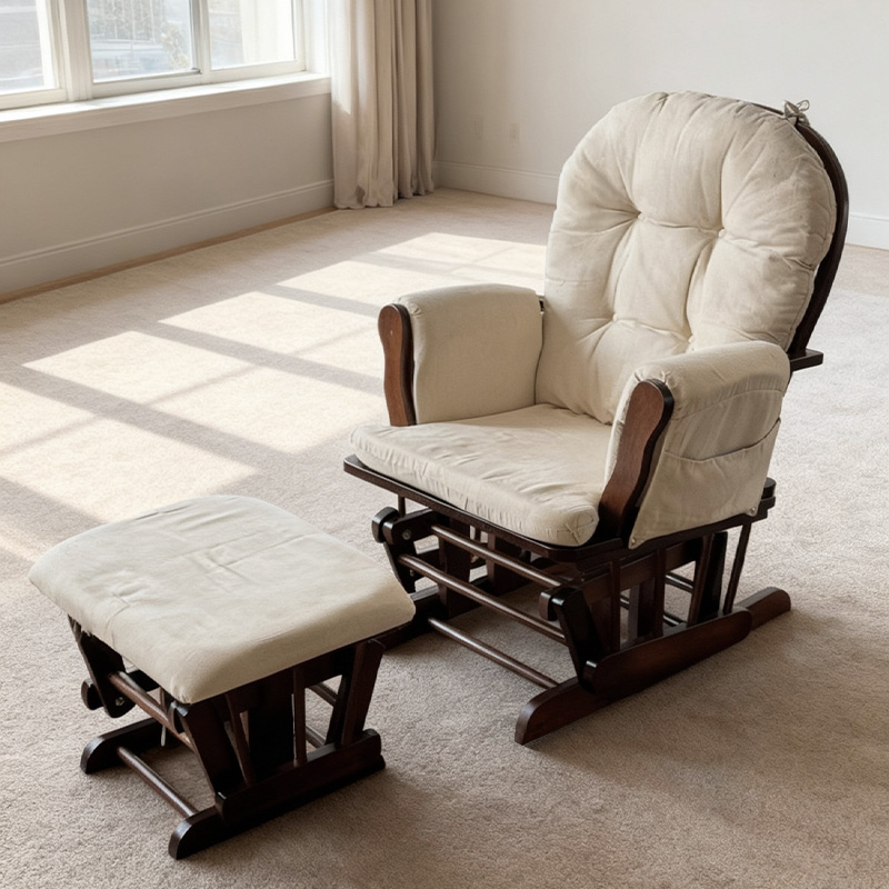 Fauteuil à bascule moderne en  - Baby Nursery Glider Chair avis et prix