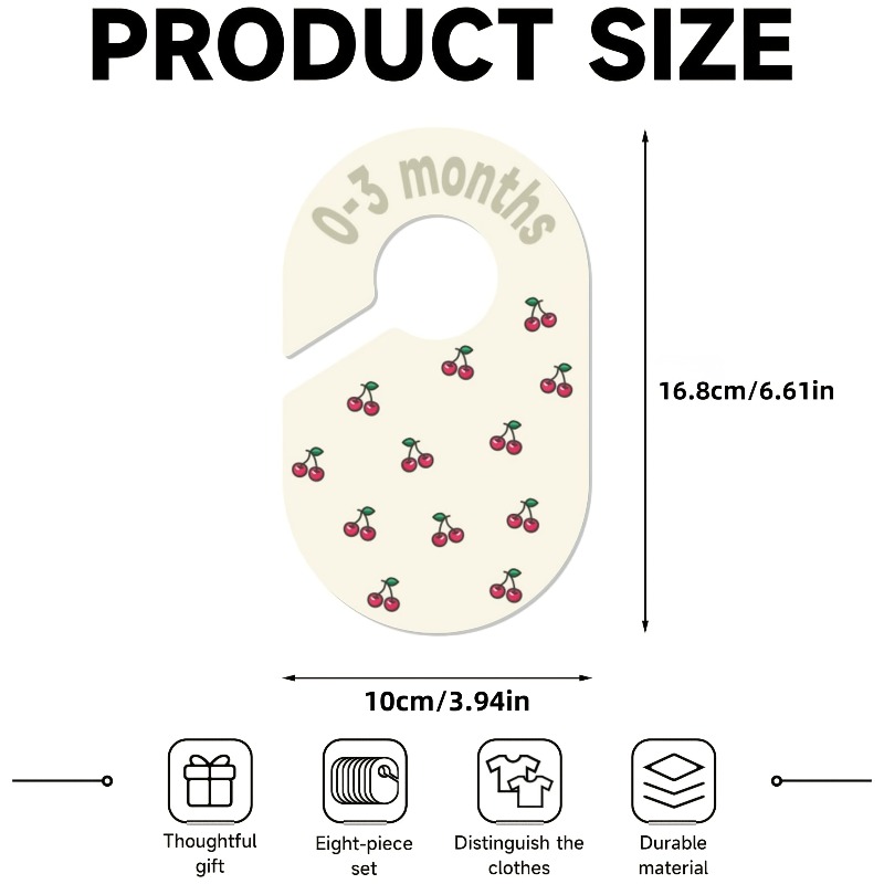 8 pièces de séparateurs de pla - Baby Nursery Wardrobe avis et prix