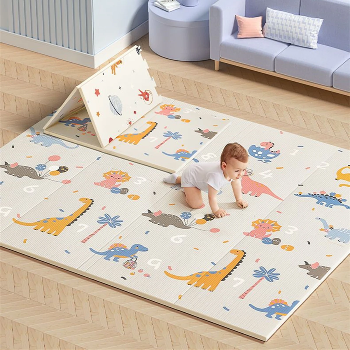 Tapis éducatif pliable non tox - Baby Nursery Game avis et prix