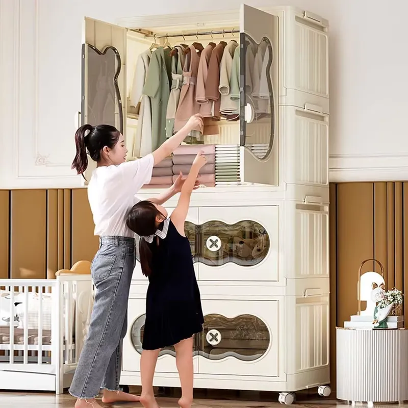 Armoire pliable et portable po - Baby Nursery Wardrobe avis et prix