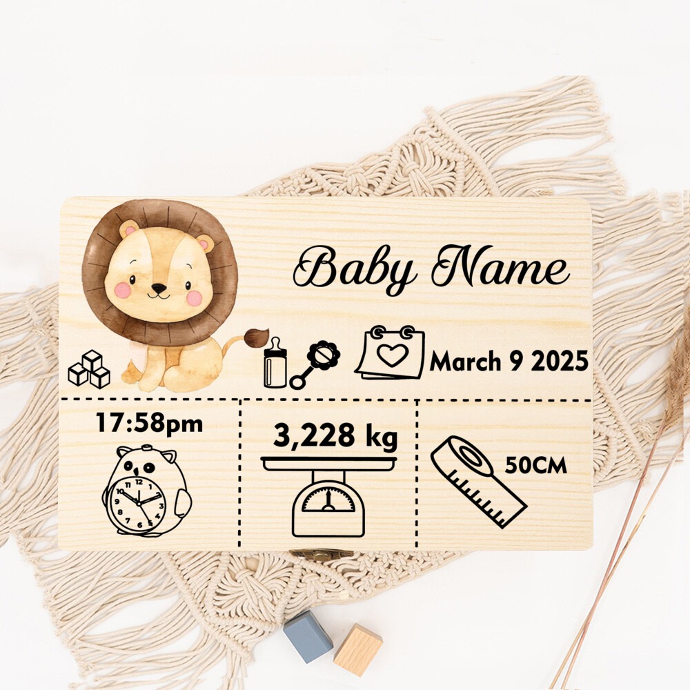 Boîte de rangement d'animaux d - Baby Keepsake Box avis et prix