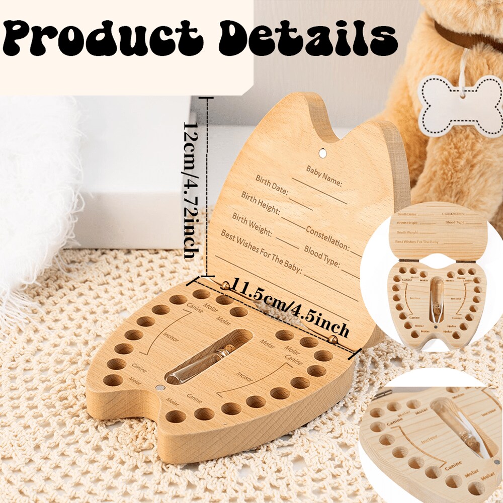 Boîte de fée des dents personn - Baby Keepsake Box avis et prix