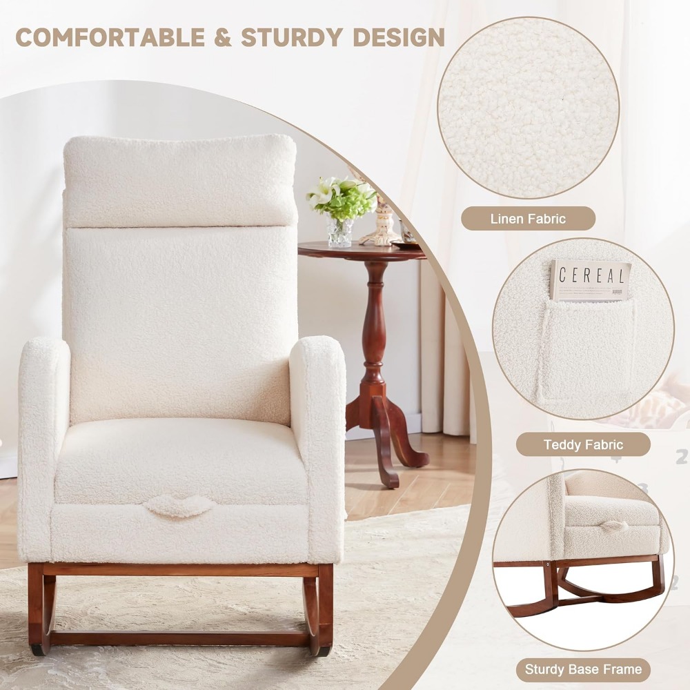 Chaise à bascule chaise de pép - Baby Nursery Glider Chair avis et prix