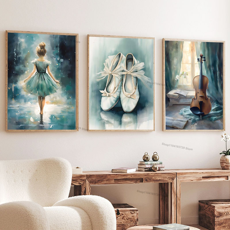 Peinture sur toile de fille da - Baby Nursery Wall Art avis et prix