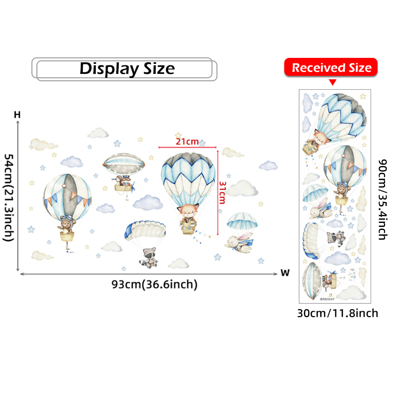 Autocollants muraux en forme d - Baby Nursery Artwork avis et prix