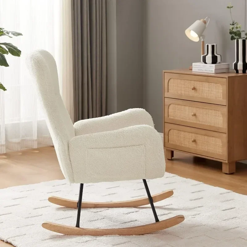 Fauteuil à bascule Hansones po - Baby Nursery Glider Chair avis et prix