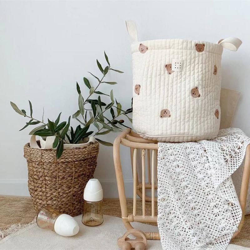 Sac à couches brodé ours migno - Baby Nursery Wardrobe avis et prix