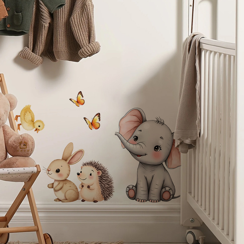 Autocollant mural d'animal de  - Baby Nursery Wall Art avis et prix