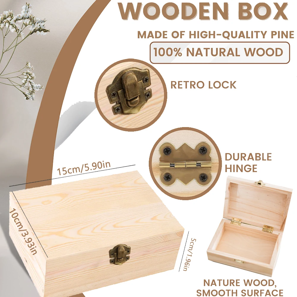 Boîte à mémoire de forme perso - Baby Keepsake Box avis et prix