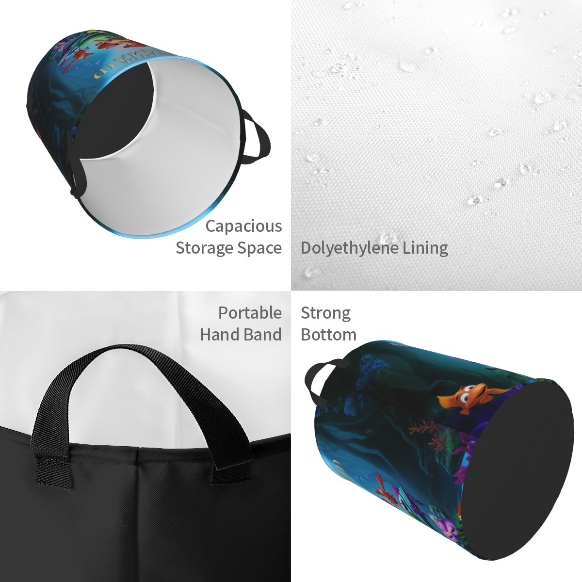 Panier à linge pliable Anima L - Baby Nursery Game avis et prix