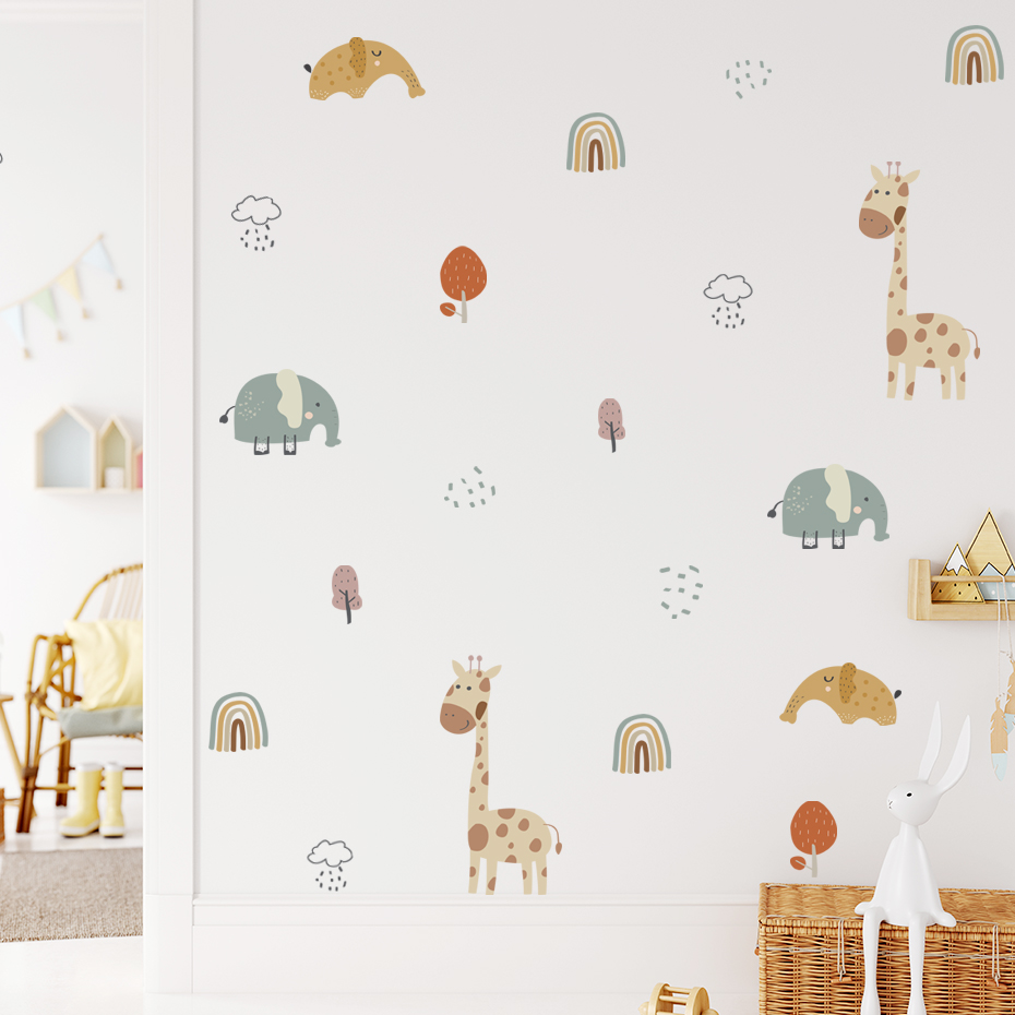 Autocollant mural en forme de  - Baby Nursery Plants avis et prix