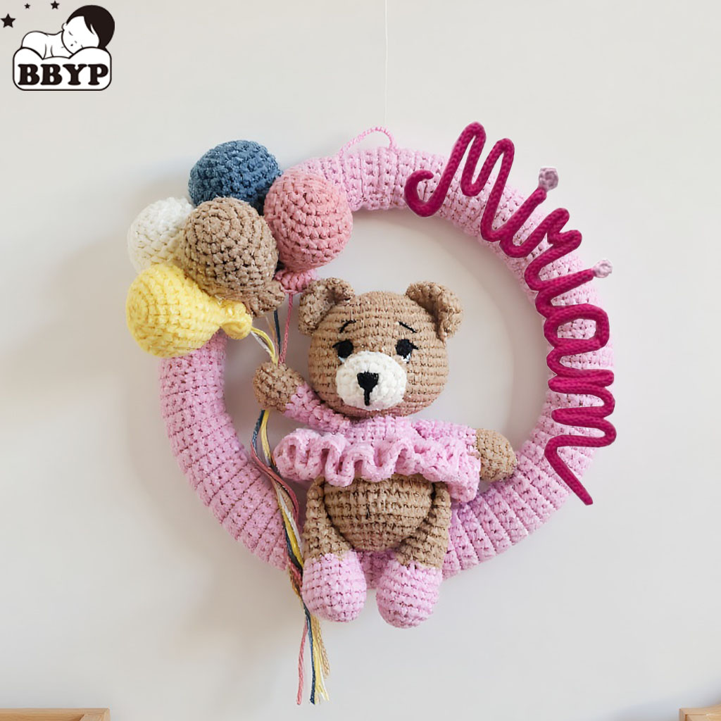 Couronne de nom en crochet per - Baby Nursery Artwork avis et prix